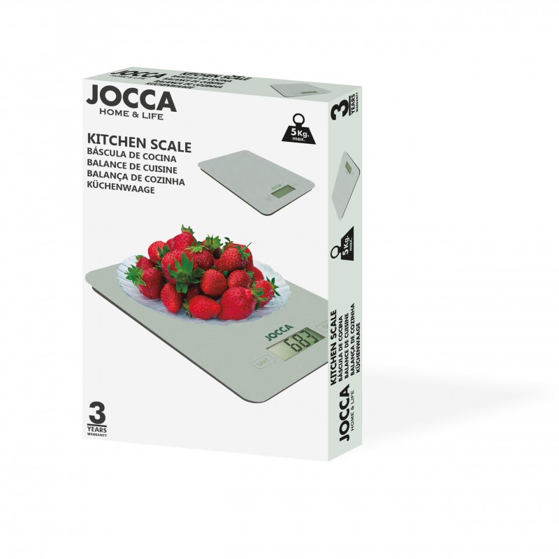 BASCULA DE COCINA BLANCA