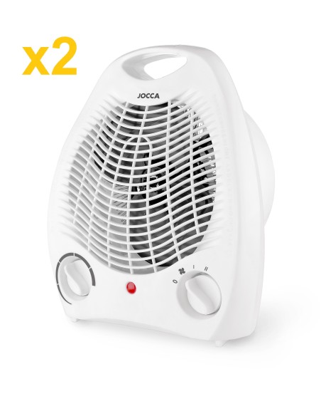 SET 2 ELECTRIC HEATERS - 2000W