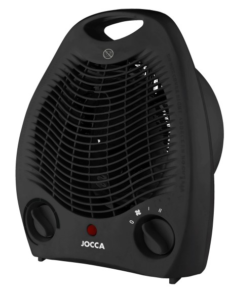 Zwarte elektrische kachel - 2000W