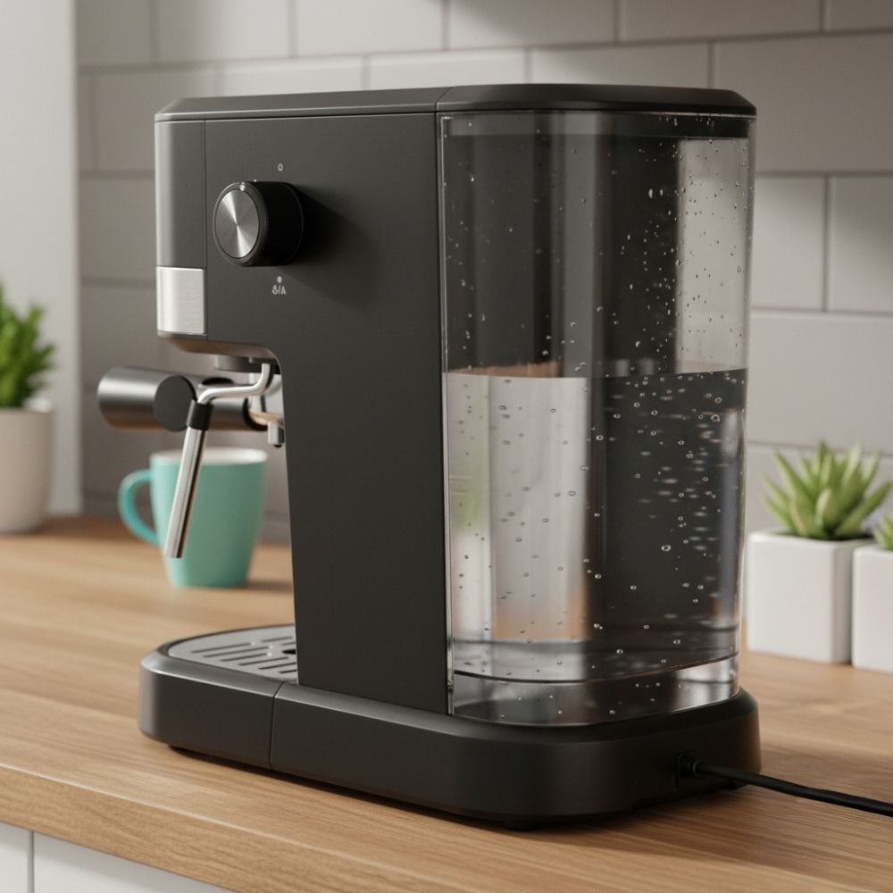 cafetera espresso deposito extraible