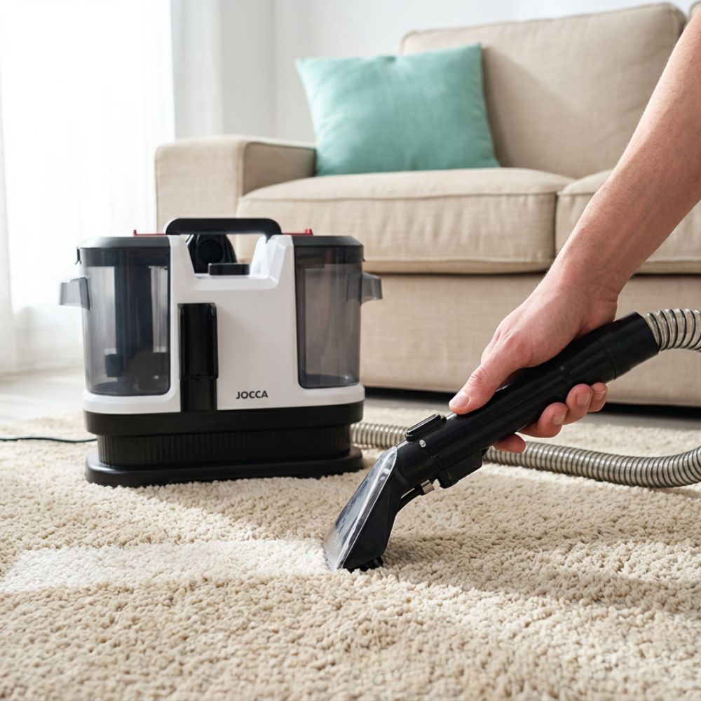 aspirador de tejidos con agua