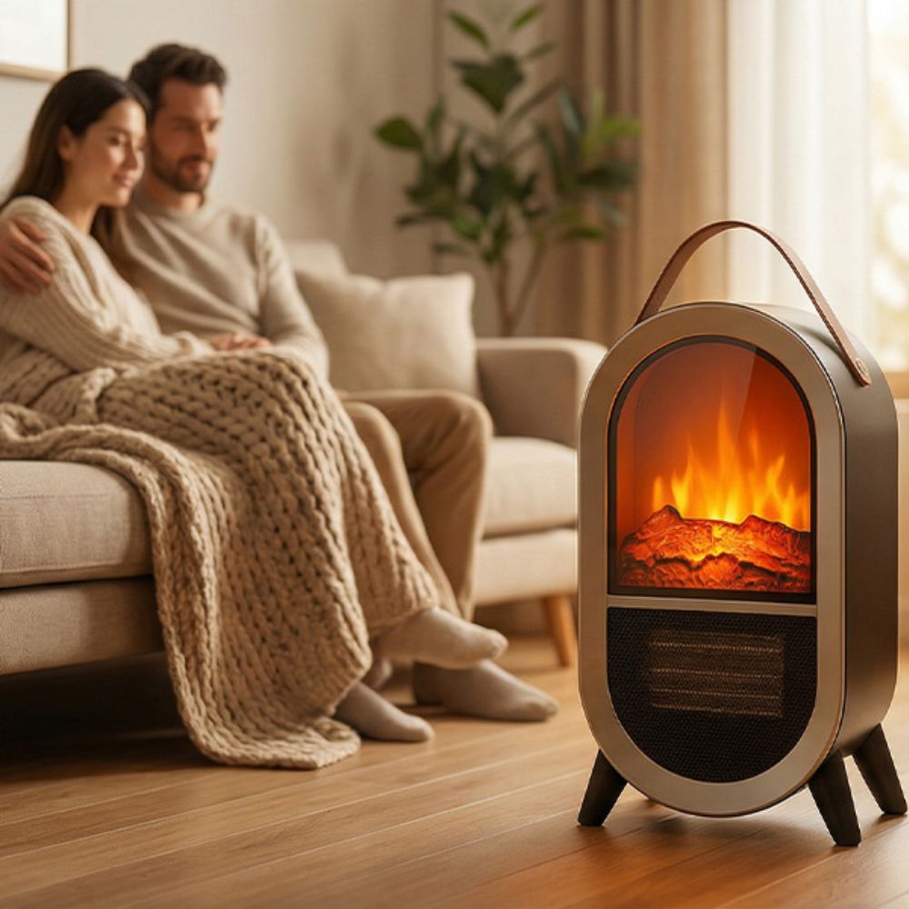 calefactor efecto chimenea