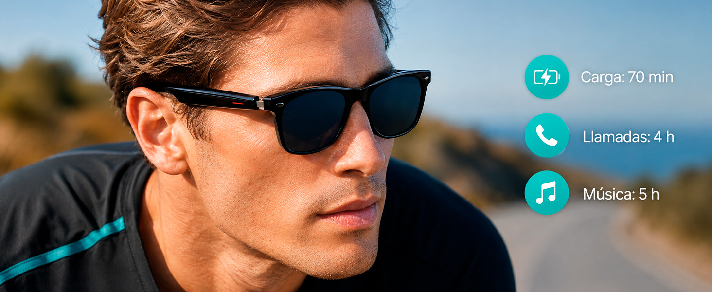 gafas de sol bluetooth polarizadas JOCCA