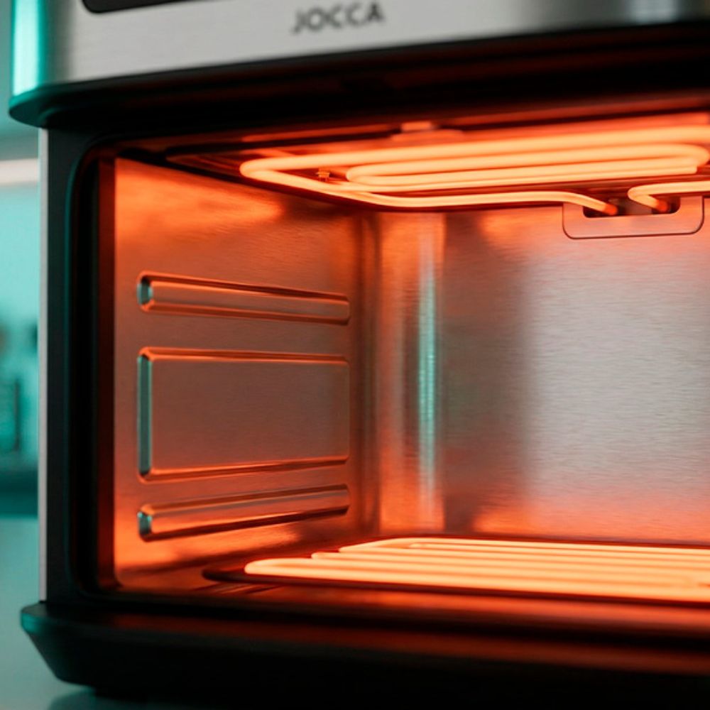 freidora de aire doble resistencia jocca