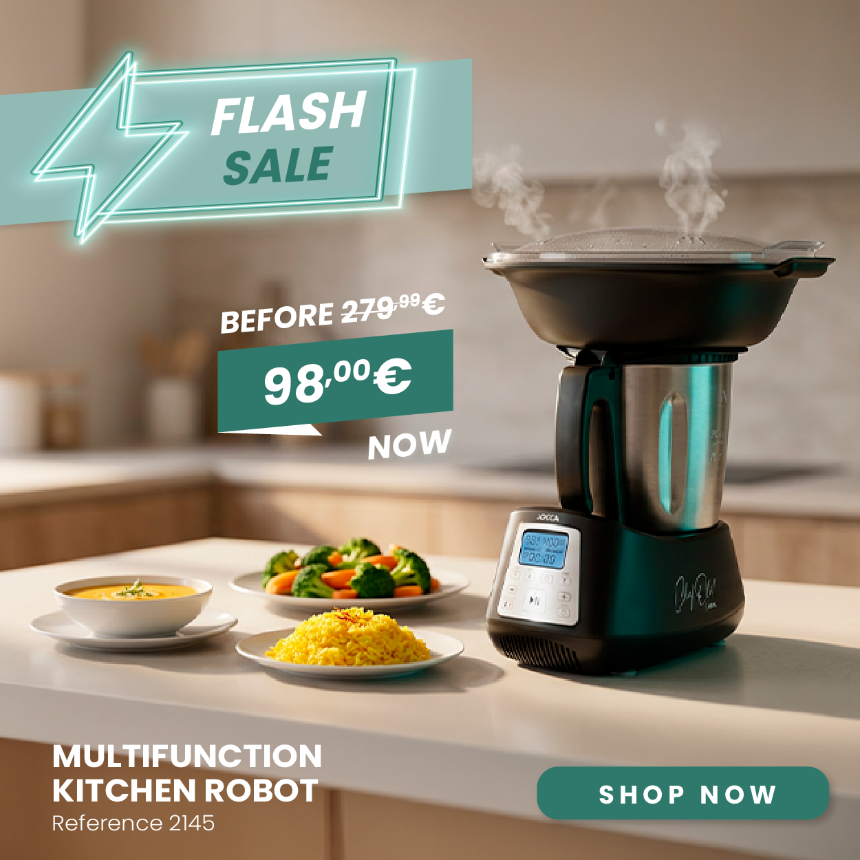 Banner Robot de Cocina