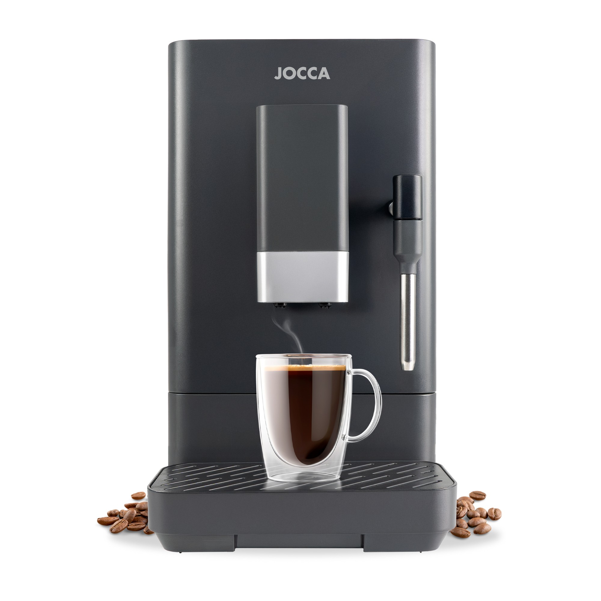 Jocca - Cafeteira expresso de 20 barras com vapor, 1400 W, depósito de Jocca - Cafeteira expresso de 20 barras com vapor, 1400 W, depósito de