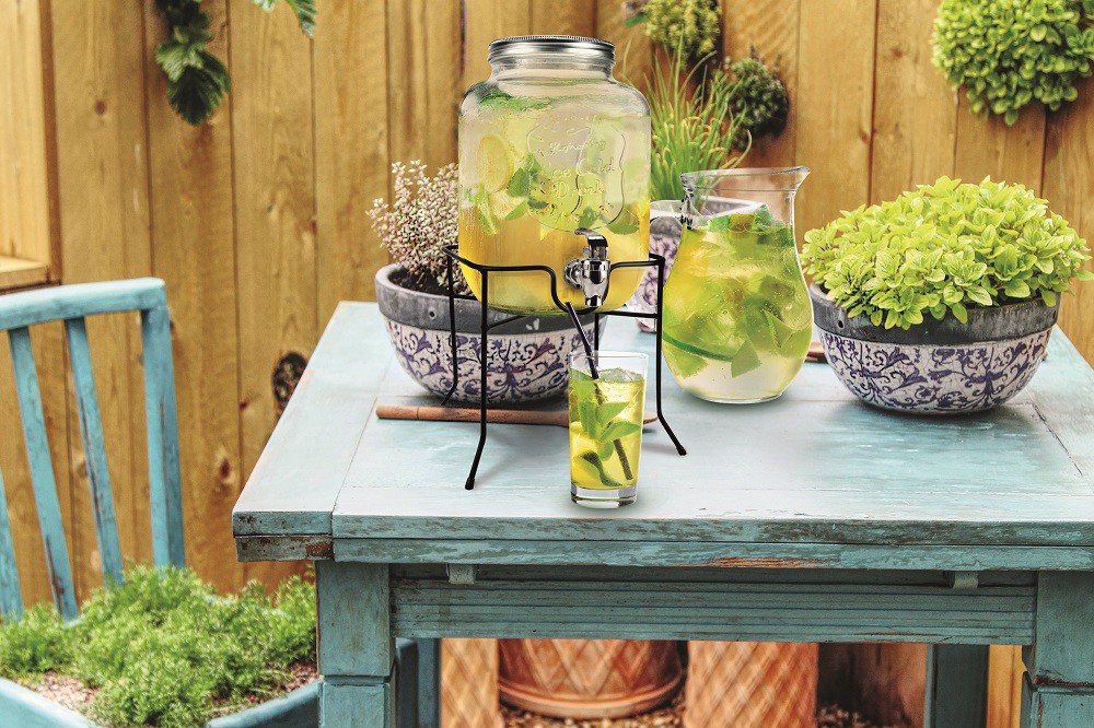Lot De 2 Supports En Acrylique Transparent Pour Distributeur De Boissons 20 Cm - Parfait Pour Fêtes, Bar Et Événements à Domicile