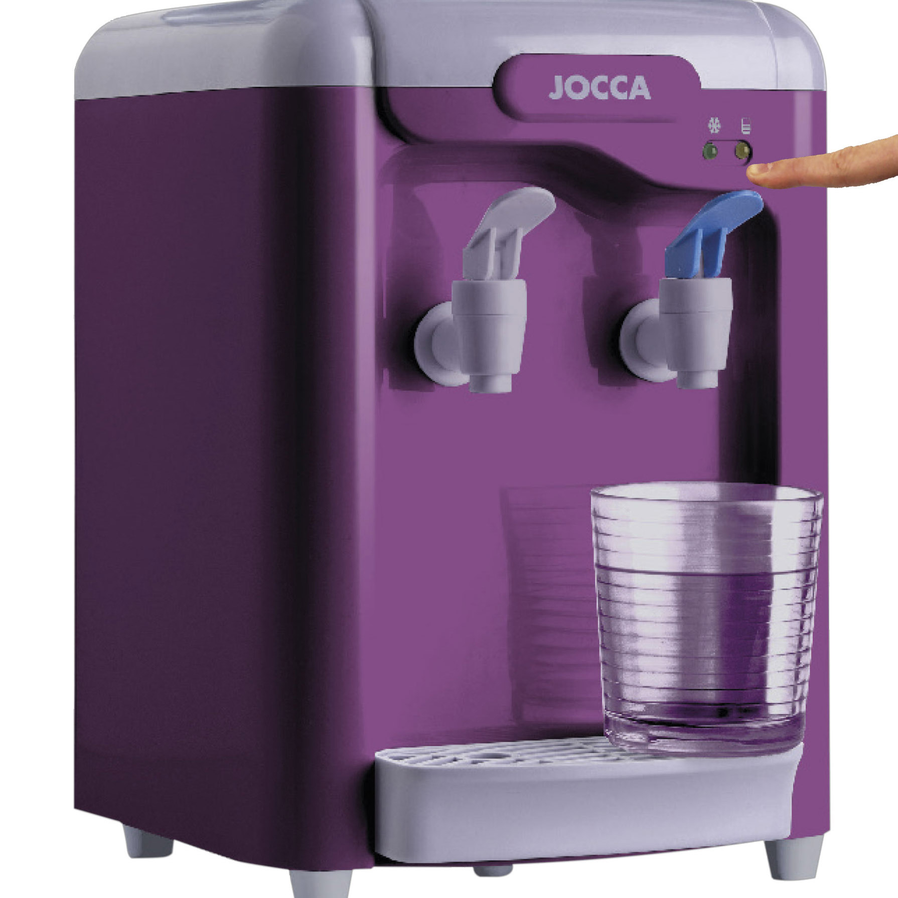 DISPENSADOR DE AGUA CON DEPOSITO MORADO - Jocca