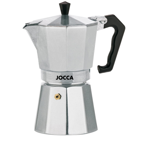 CAFETERA JOCCA ITALIANA ELECTRICA CAPACIDAD 6 TAZAS JARRA (162743)