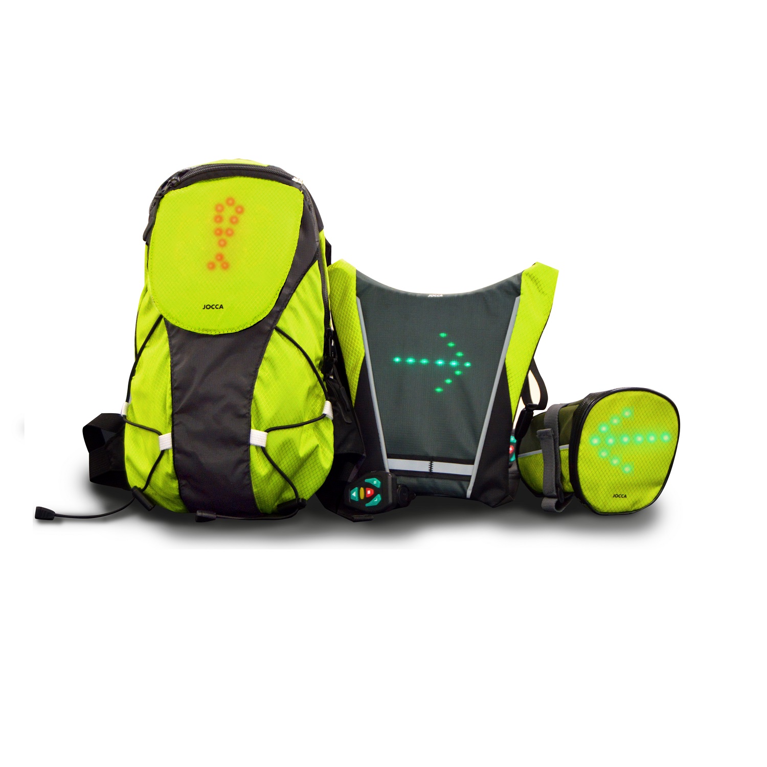 Mochila LED para Ciclistas